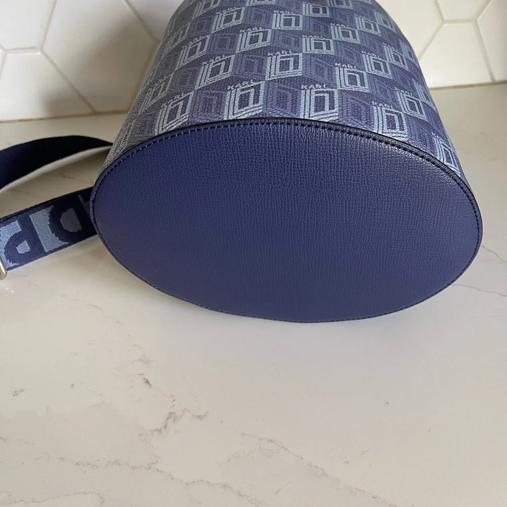 Karl Lagerfeld Indigo Shoulder Bag NWT